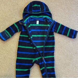REI Fleece 3mo Infant Hooded Bunting snow suit
